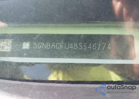 2011 Chevrolet Hhr Lt из США, поврежденный, VIN 3GNBACFU4BS546174